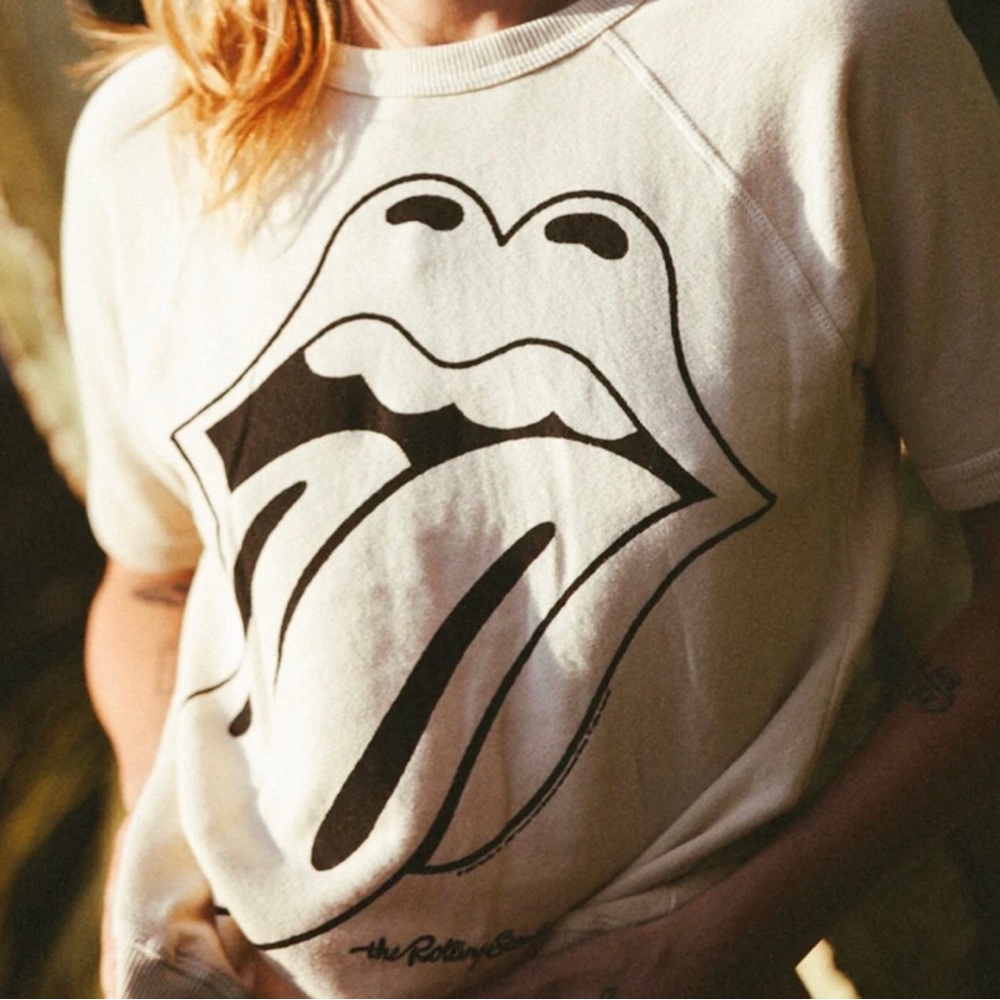 The Rolling Stones Cream Sweatshirt - Picture 2 of 7